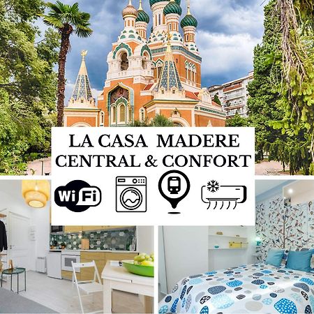 La Casa Madere- Centre Ville Pres Gare - Wifi -Confort Et Cosy Pres Des Transports En Communs Nicea Zewnętrze zdjęcie